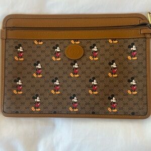 Gucci x Disney large Mickey travel wallet